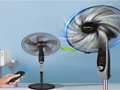 奥克斯FS-40-A1628智能落地扇：远程控制的夏季清凉神器