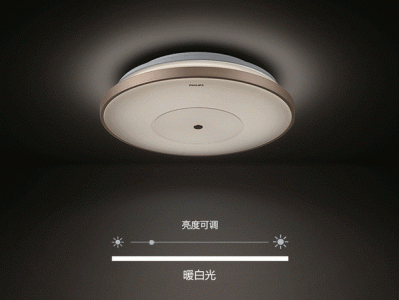 飞利浦Hue White Ambiance智能吸顶灯：全场景调光的高端灯光设备