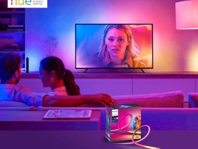 飞利浦智能照明套装Hue：光影联动，打造个性化氛围