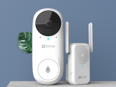 智能安防延伸：萤石DB2C智能门铃，门外动态全掌握