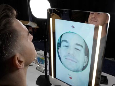 NuraLogix AI 血压监测魔镜