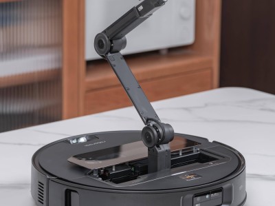 石头G30 Space探索版扫地机器人：五轴折叠机械臂+拟人化操作，清洁收纳全能