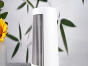 米家桌面暖风机：即开即热，广角柔和送风