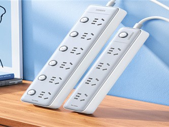 绿巨能LJN-800智能插线板：多接口快充的桌面智能中枢