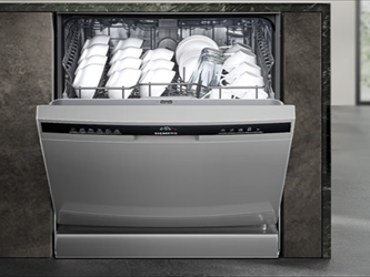 西门子 SJ23HI00KC 嵌入式洗碗机：智能除菌的厨房清洁管家