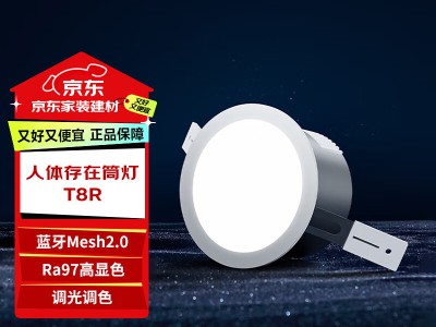 领普人在感应灯 筒射灯——无感化照明的简约神器