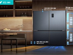 云米 VIOMI 21Face 458L 十字门智能冰箱：AI 食材管理的储鲜专家