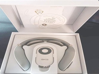 倍轻松SK-510智能颈椎按摩仪：热敷按摩的办公护颈神器