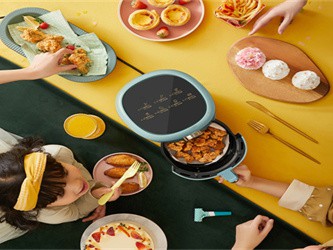 小熊QZG-A14B1智能空气炸锅：可视化大容量的低脂烹饪神器